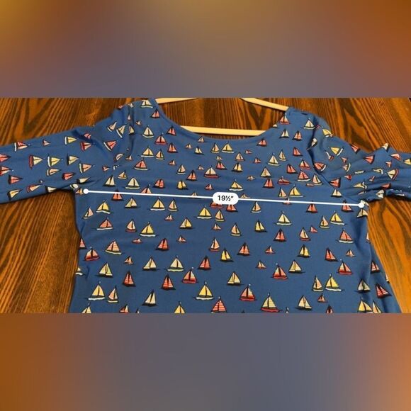 Leota Nouveau Sheath in Ahoy Nautical Dress NWT size 1L (16/18W) - Picture 11 of 13